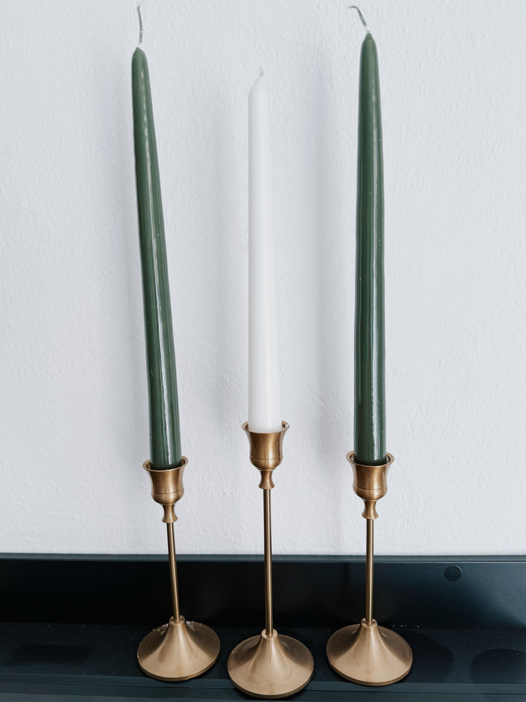 Vintage Gold Kerzenständer-3er Set