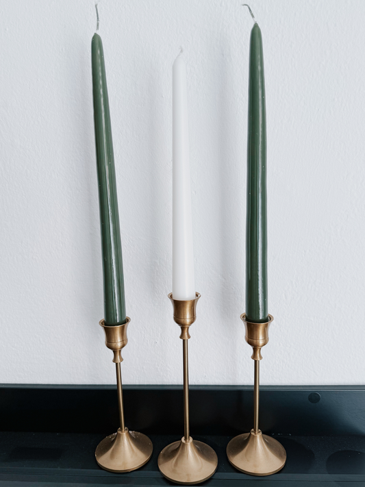 Vintage Gold Kerzenständer-3er Set